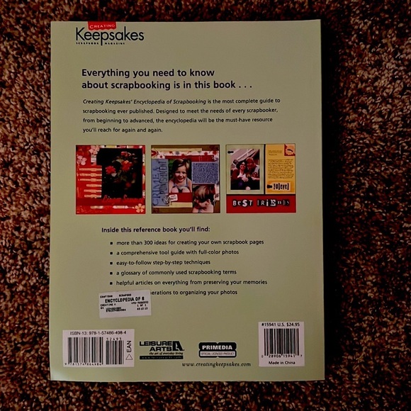 Encyclopedia of Scrapbooking Book - Picture 2 of 4